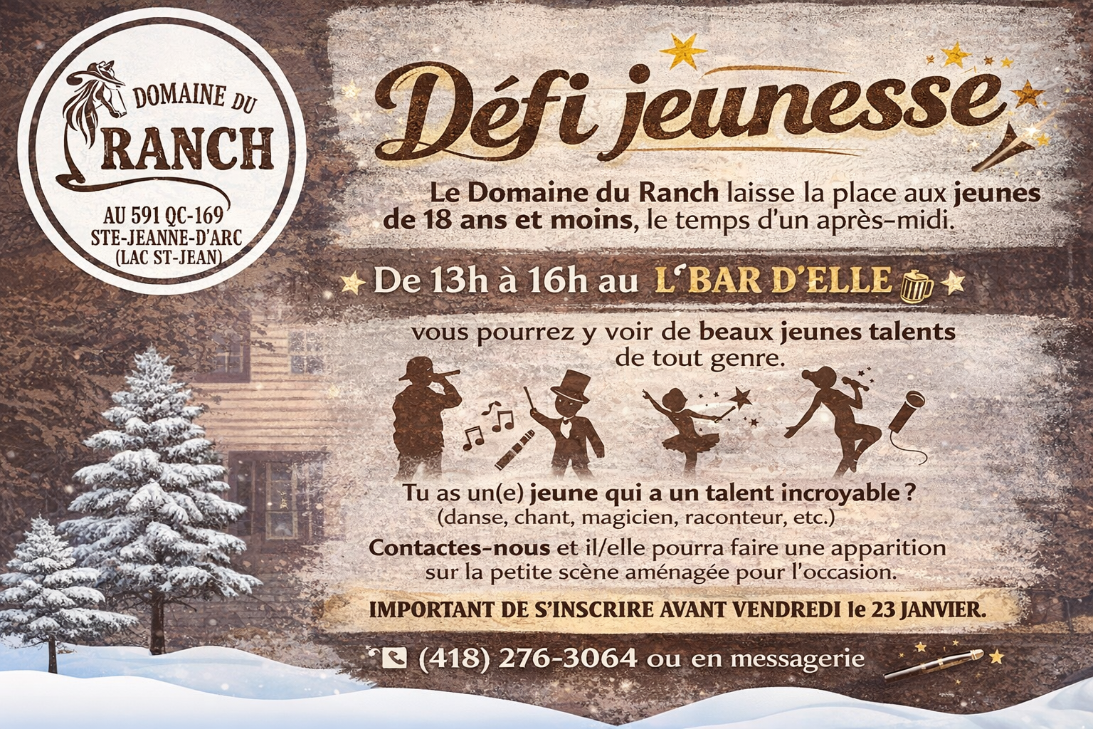 Evenement Forest'ival Domaine du Ranch
